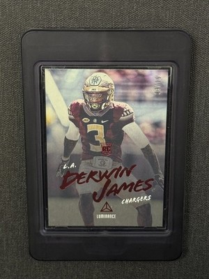 2018 Panini Luminance - Rookie Derwin James #133 Red Luminance /10 (RC) JSY#