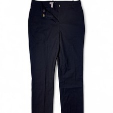 Black Slim Fit Trousers With Straight Leg - Never Used