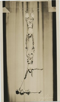 Miss Bumrang Akrobat Ringlig Barnum Bailey 1935 Werbefoto