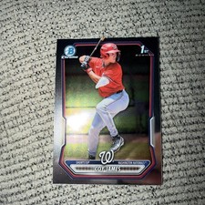 2026 Bowman CHROME Baseball Prospects BCP-33 Coy James, Washington Nationals
