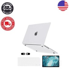 Protective Matt Clear Case for 14-Inch MacBook Pro M5 M4 with Full Accessories