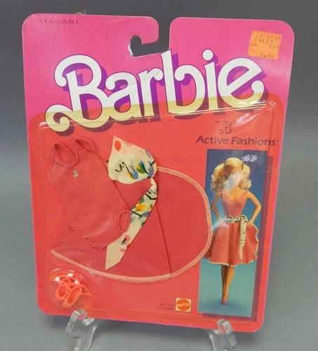 New NRFB BARBIE #7915 Vintage 1984 Active Fashions Outfit B