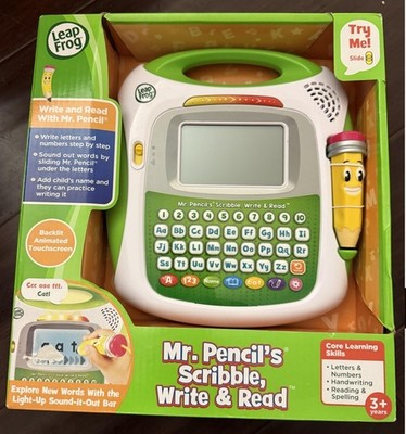 Leap Frog Mr. Pencil's Scribble and Write Toddler Preschool Learning Toy SEALED