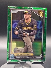 Jackson Merrill Base Bowman - 2024 Topps Chrome Lunar Glow Refractors BCP-145 NM