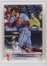 2022 Topps Series 2 Wal-Mart Gold Star Ronald Torreyes #354 11ur