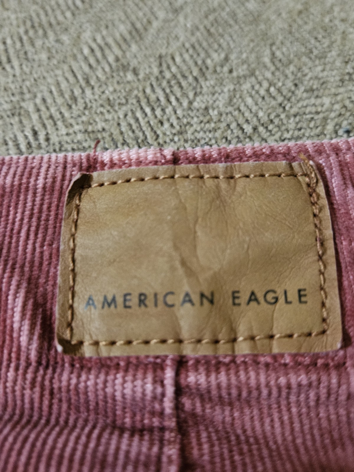 American Eagle Outfitters Raspberry Corduroy Mini… - image 10