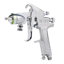 Pressure Feed Air Spray Paint Gun, Pressure Pot Paint Sprayer Without Cup - 2...