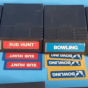 Lot of 24 Intellivision Games Untested OEM Tron Donky Kong BurgerTime + Overlays