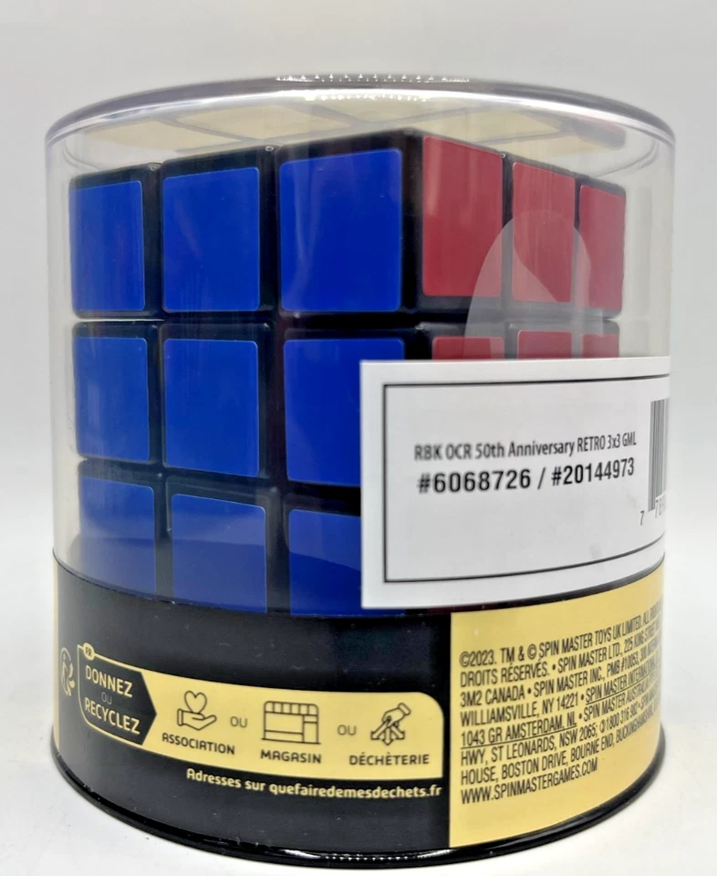 Rubik's Cube 50th ANNIVERSARY RETRO EDITION 3x3 | Würfel Jubiläumsedition | 8+ - Bild 4 von 4
