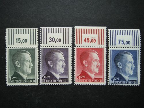 Germany Nazi 1942 1944 Stamps MNH Adolf Hitler WWII Third Reich Deutschland Germ