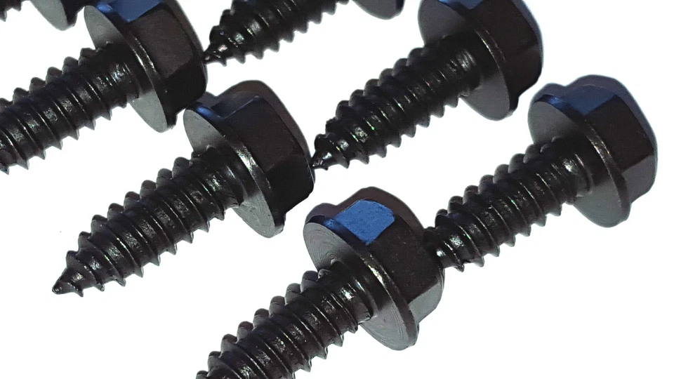 Rejilla guardabarros carrocería GM 5/16-12 pernos correctos de fábrica con punto roscado 10 piezas KC Foto 2 de 4