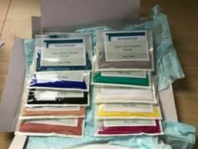 Profi Epoxidharz Matt Pigment Pulver Set | 10 Farben x 10g Geschenkset