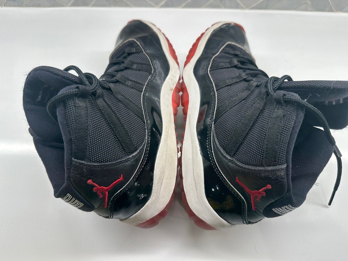 jordan 11 bred dirty