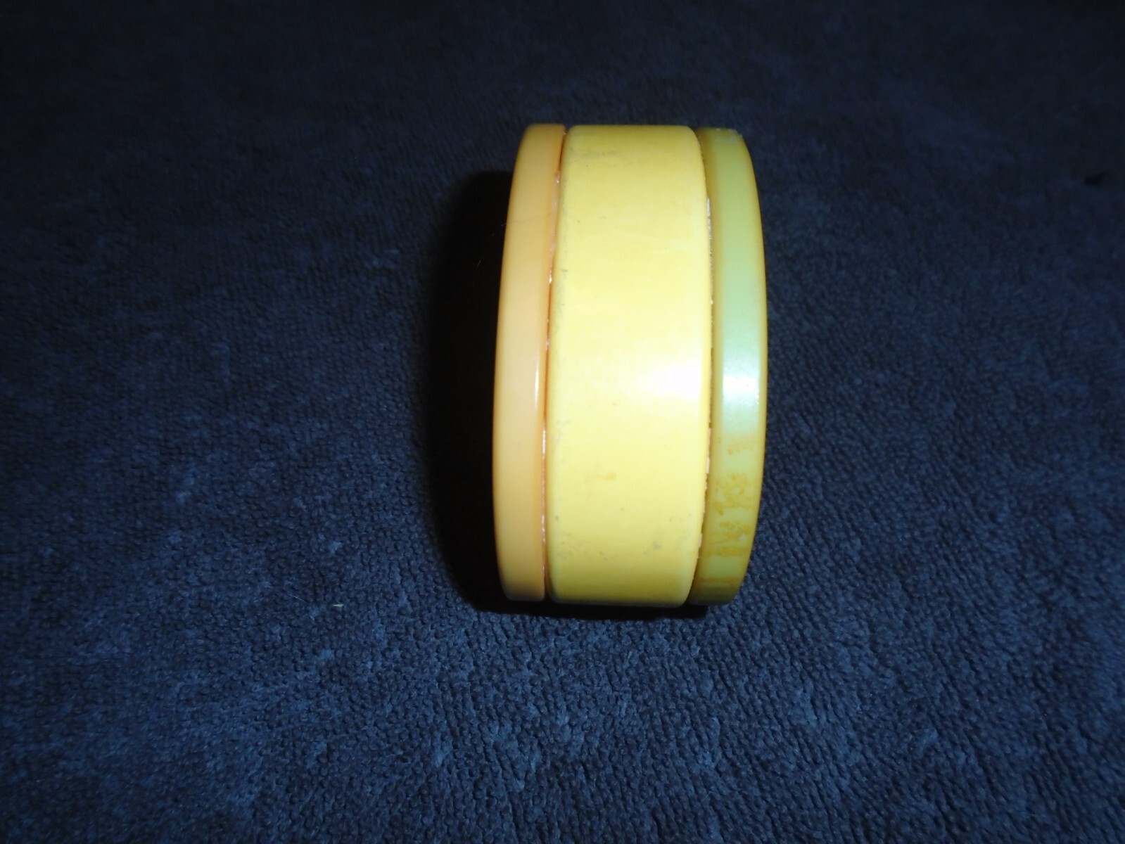 heavy tri-colored bakelite cuff - image 8