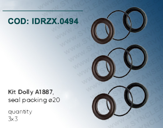 Offerta Kit Dolly A1887 Idrobase ZX.0494 Guarnizioni ø20 Ricambi Pompe