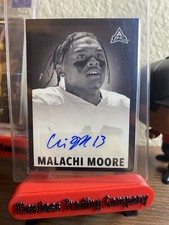 Malachi Moore 2021 Leaf 1960 Signature RC Auto 1/10 Black Alabama Crimson Tide