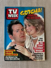 Vintage television - "Australian TV Week" Aug 1987 Johnny Farnham Elvis Presley