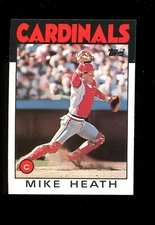 1986 Topps Traded #46T Mike Heath St. Louis Cardinals QTY