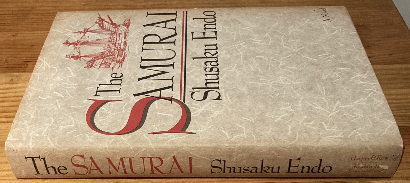 FILA The Samurai Shusaku Endo 1982 Harper & Row Hardcover Dust Jacket First Edition