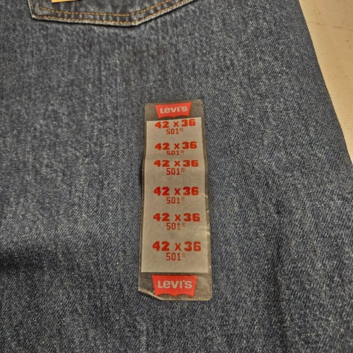 Vintage Levis 501, Deadstock NWT, Jeans Size 42x36 Brand New Made in USA - Picture 2 of 13
