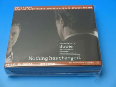 DAVID BOWIE NOTHING HAS CHANGED Japan Deluxe Edition CD