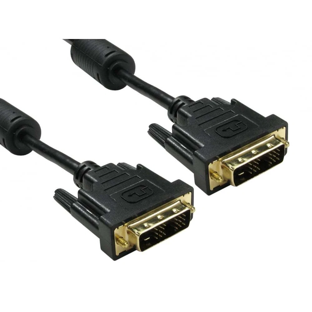 DVI D Male to Male Single Link 19 pin 18 1 Digital AV Cable in