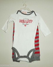 Valentine's Day Carters Future Heartbreaker Infant Boys Bodysuit  Pants 3 Mo. 