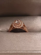 Zales - Rose gold engagement ring - lightly worn/box kept - size 5