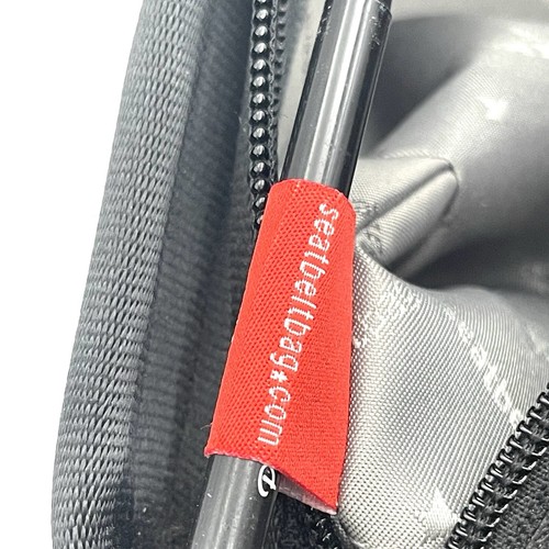 Harveys Hand Bag The Original Seatbelt Bag Black Baguette Purse Shoulder 10” x 6 - Picture 18 of 23