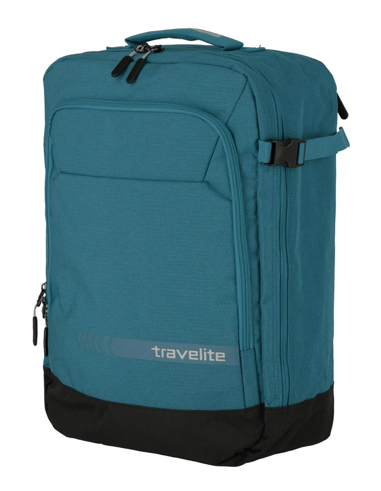 travelite Kick Off Backpack Rucksack Rucksack Petrol petrol Neu - Bild 2 von 4
