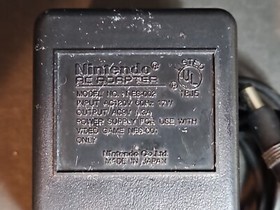Genuine Original Nintendo NES Power Supply AC Adapter OEM NES-002 Tested 