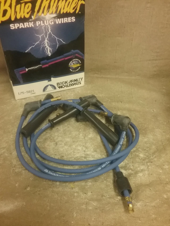 Novo conjunto de fios de vela de ignição Beck/Arnley Blue Thunder 175-5821 - Imagem 2 de 2
