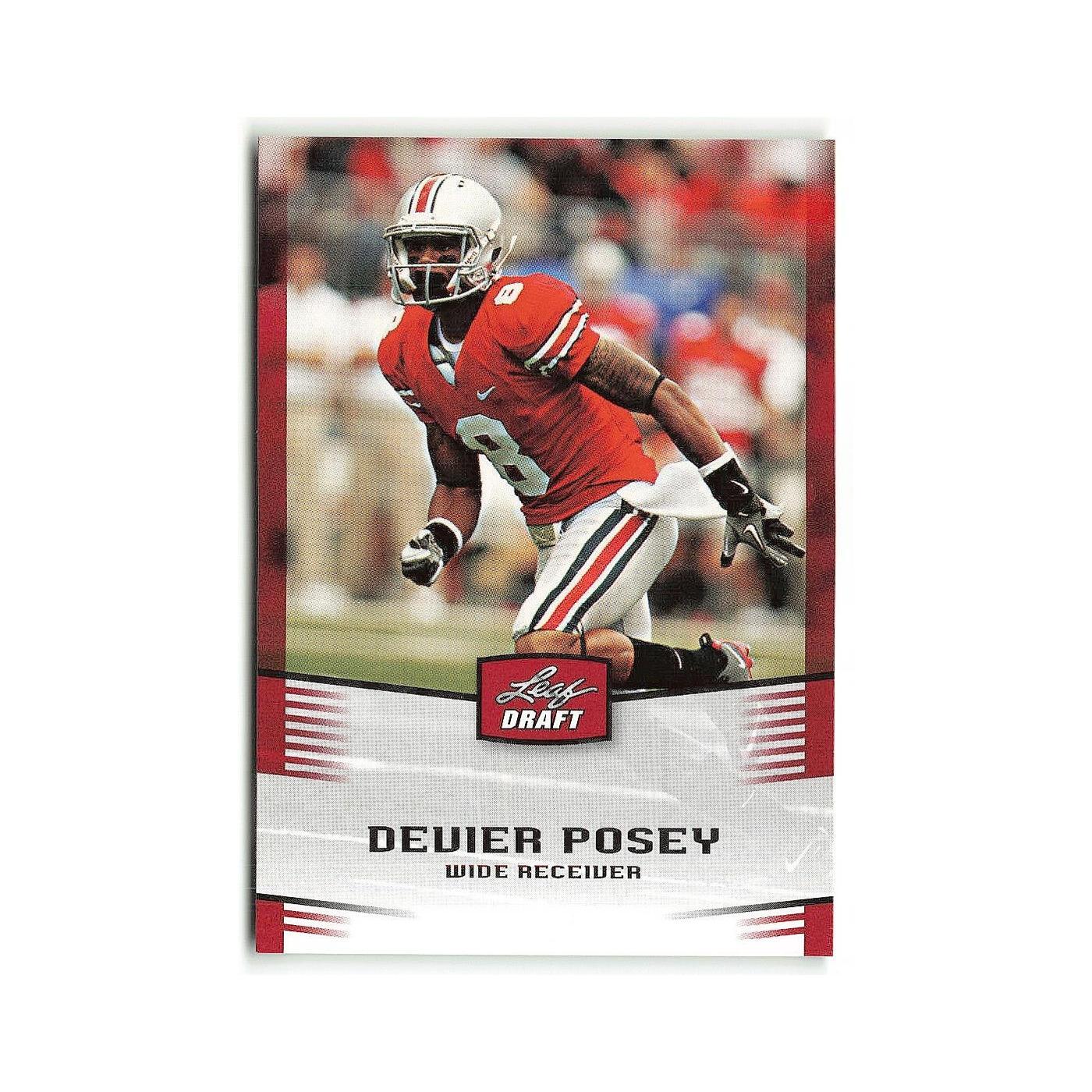 Devier Posey 2012 Leaf Draft #12 Ohio State Buckeyes Football Card NM