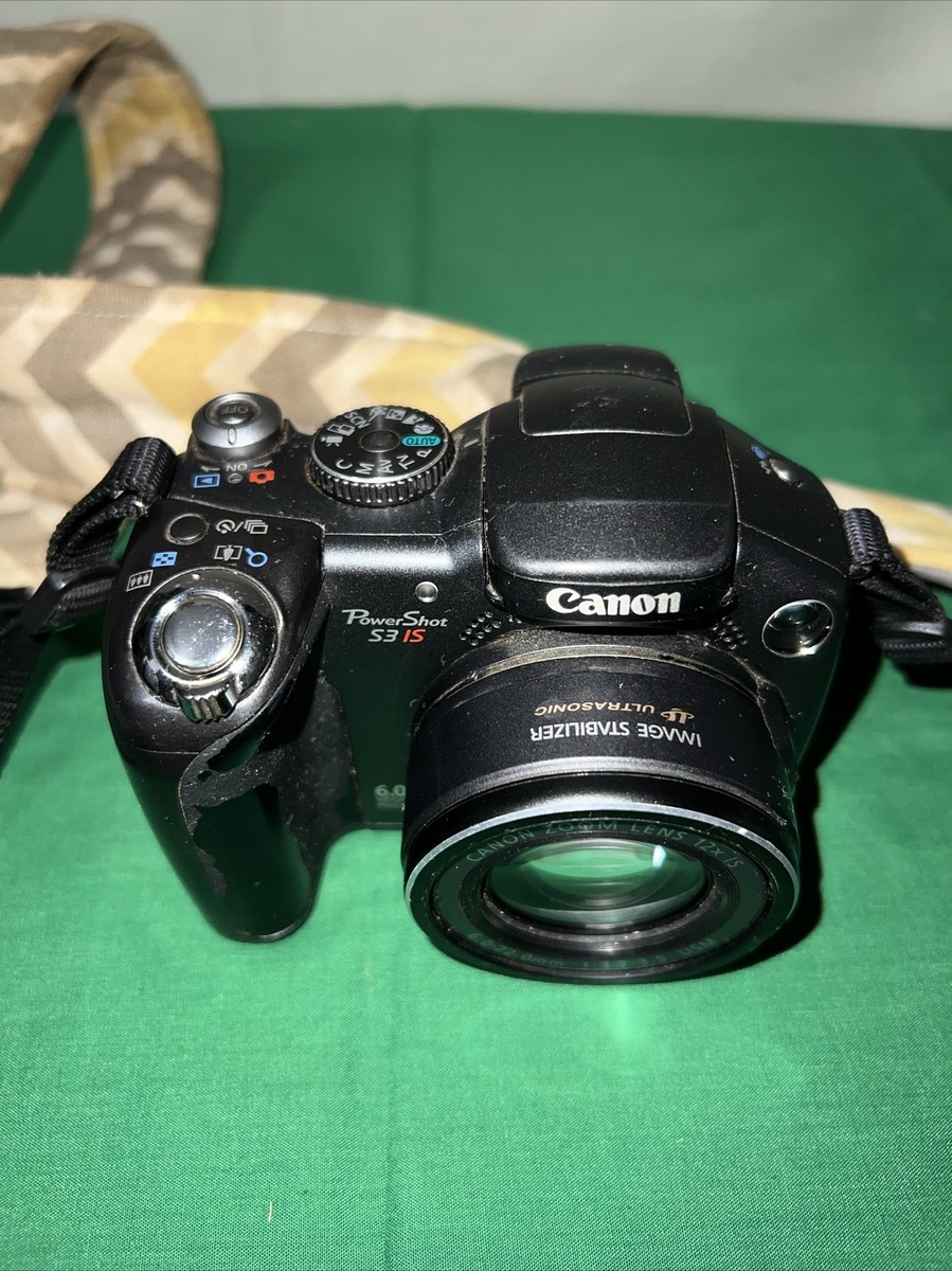Canon PowerShot S3 IS 6.0メガピクセル Canon Powershot S3 IS 6.0MP Digital Camera - Etsy