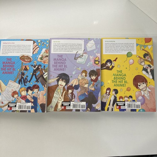 hitorijime my hero manga Buch Bände 1-3 Memeco Arii BL Anime Gut - Bild 7 von 23