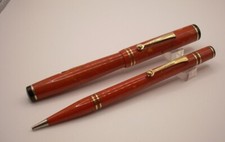 WAHL EVERSHARP PEN & PENCIL - CORAL !