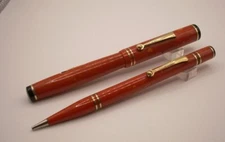 WAHL EVERSHARP PEN & PENCIL - CORAL !
