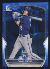2023 Bowman Chrome Sapphire Edition Gavin Cross #BCP-160 KC Royals Prospects