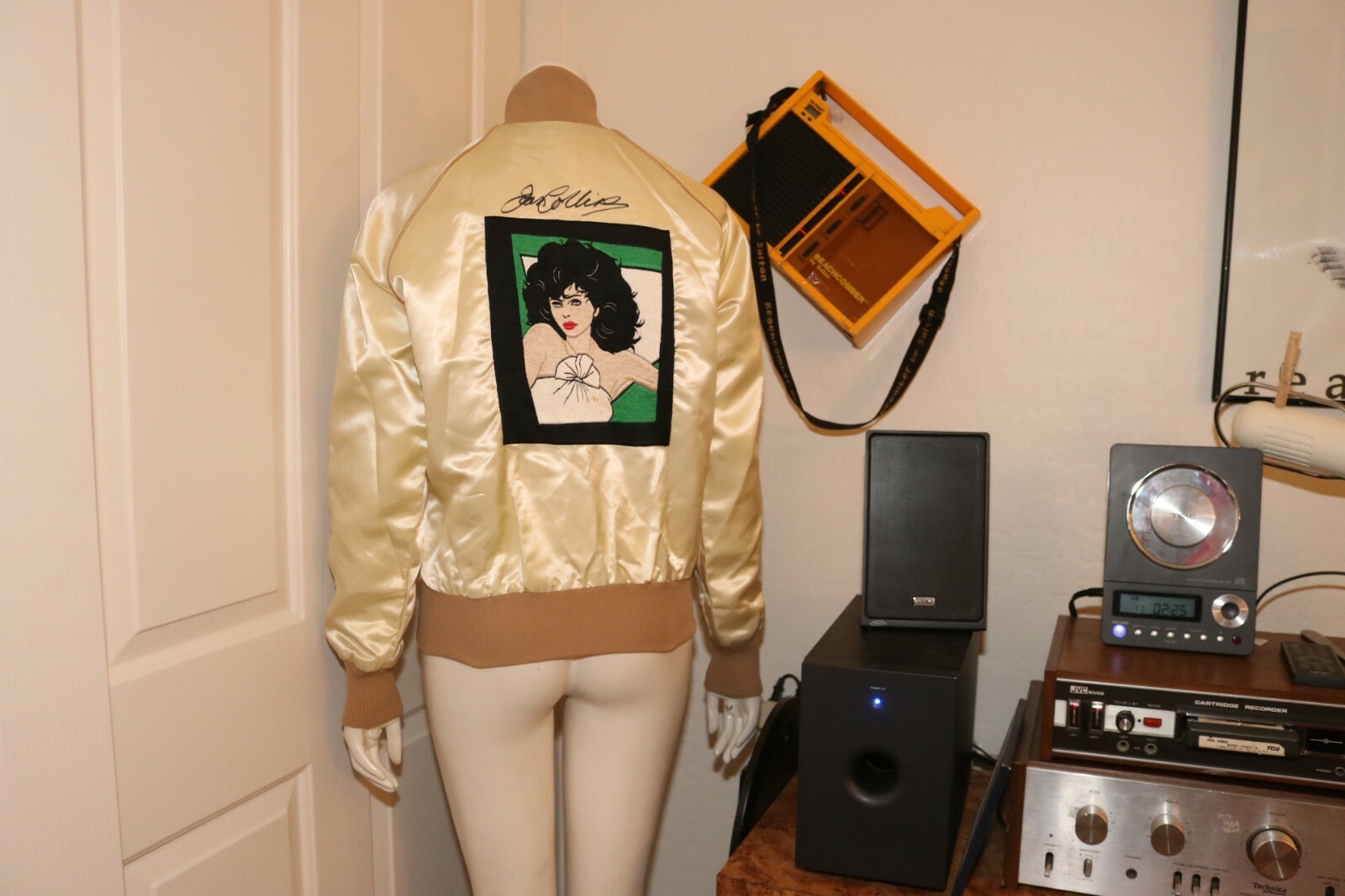PATRICK NAGEL JACKET for Joan Collins Size Small Vintage 1980s Art Signed image 6