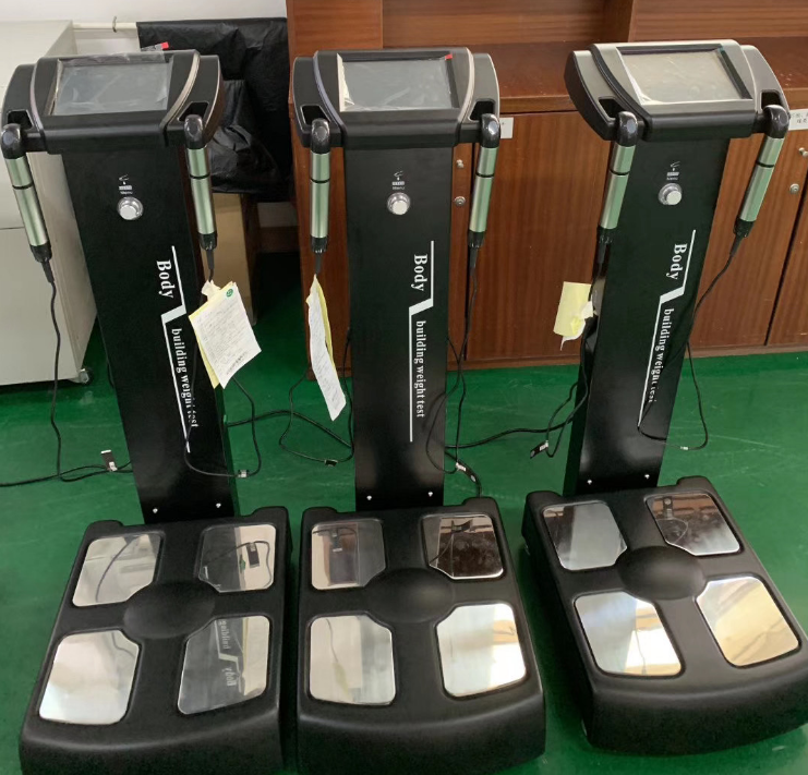 Hot 3D full body fat scanner weighing portable body composition