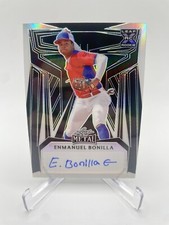 2023 Leaf Metal Baseball Base Silver RC #BA-EB1 Enmanuel Bonilla  6/6 RARE AUTO