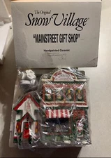 Dept 56 Snow Village Mainstreet Gift Shop