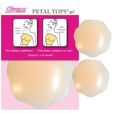 Reusable Self Adhesive Silicone Gel Breast Petal Nipple Cover Bra Pad Waterproof