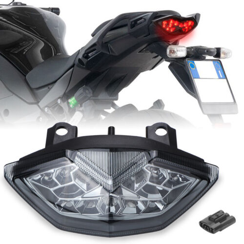 Luz trasera LED integrada señal de giro de freno para KAWASAKI Z1000 ZX1000 KLE 650 - Imagen 5 de 14