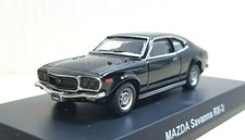 Kyosho 1/64 MAZDA SAVANNA RX-3 GT BLACK diecast car model