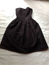 WOMENS JUNIOR LUELLA FOR TARGET BLACK SLEEVELESS DRESS 5