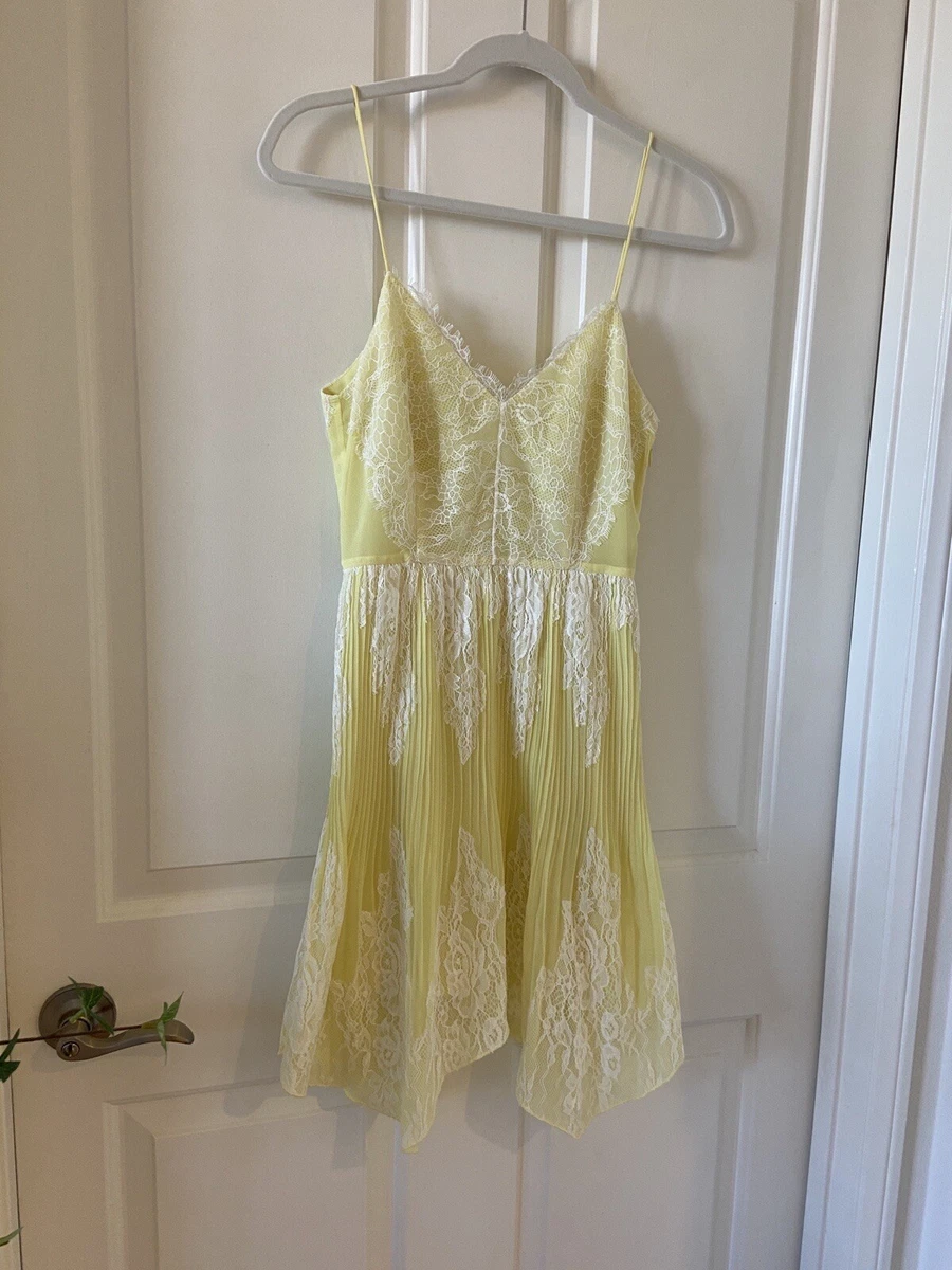 Revolve yellow hotsell lace dress