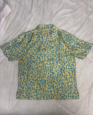 Golf Le Fluer - Digi Leopard Silk Button up.  