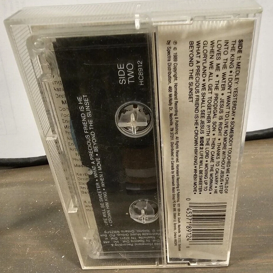 Cathedral Quartet 25th Anniversary Collector's Edition Cassette, 1989, Homeland - Image 2 of 2