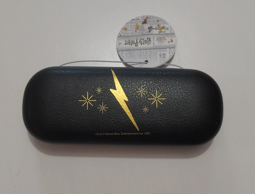 Harry Potter Faux Leather Hard Glasses Case with Microfibre Cloth - Picture 2 of 11